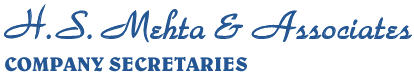 H S Mehta & Associates – Company Secretary